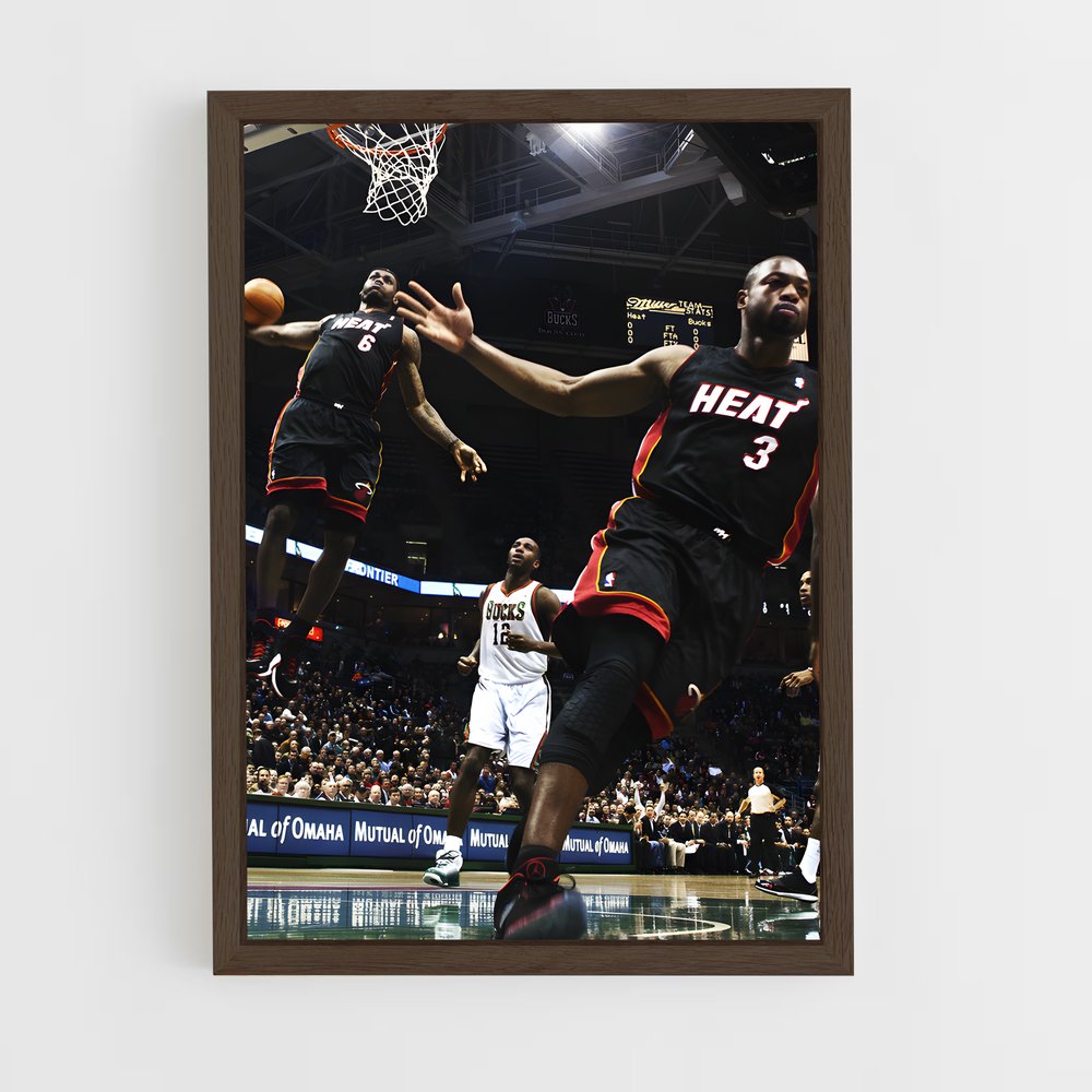 Poster Air Wade – affiche Basketball (vue 5)